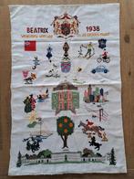 Merklap prinses Beatrix geborduurd, Ophalen of Verzenden, Zo goed als nieuw, Nederland, Overige typen