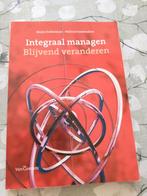 Marjo Dubbeldam - Integraal managen - Blijvend veranderen, Gelezen, Sociale wetenschap, Ophalen of Verzenden, Marjo Dubbeldam; Wilfred Goedmakers