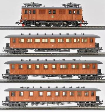 Marklin H0 2670 OVP Historische sneltrein 1938, Hout van SJ  beschikbaar voor biedingen