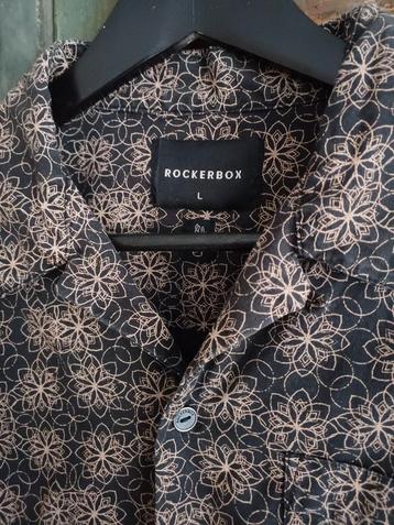 Mooie Rockerbox blouse maat L voor een man z.g.a.n. beschikbaar voor biedingen