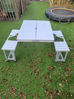 Handige inklapbare camping picknicktafel, Tuin en Terras, Picknicktafels, Ophalen, Gebruikt, Rechthoekig, Overige materialen