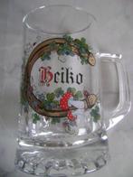 stevige glazen bierpul, Ophalen of Verzenden, Zo goed als nieuw, Bierglas