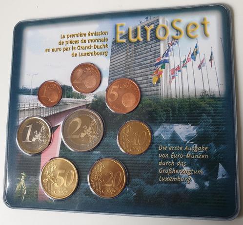 Luxemburg BU-Set 2002 Uitgifte KNM 1e oplage (Nordisch gold), Postzegels en Munten, Munten | Europa | Euromunten, Setje, Overige waardes