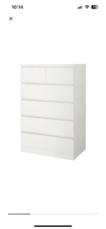 Malm kast Ikea - afbeelding 1