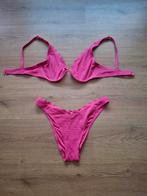 Roze Glitter Bikini Hunkemöller - Top 80D, Broekje L, Ophalen of Verzenden, Zo goed als nieuw, Roze, Bikini