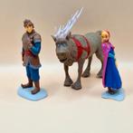 3x Disney Frozen figuren Anna Svenn Kristoff, Verzenden, Overige figuren, Gebruikt, Beeldje of Figuurtje