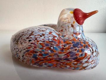 Vintage XL Kosta Boda ‘Boda Birds’ Duck Bertil Vallien 1975 beschikbaar voor biedingen