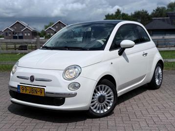 Fiat 500 1.2 Lounge | AUT | Leder | NAP beschikbaar voor biedingen