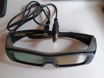 3  3D brillen van Panasonic voor t kijken van 3D films thuis beschikbaar voor biedingen
