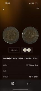 2 euro munten, Ophalen of Verzenden