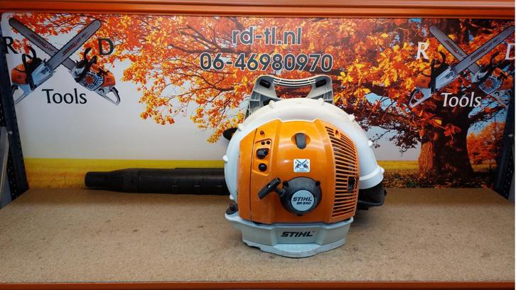 Stihl BR550 Rug gedragen Bladblazer BR 550 ., Tuin en Terras, Bladblazers, Gebruikt, Ruggedragen, Benzine, Ophalen of Verzenden