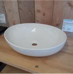 Stijlvolle waskom, 52 cm, Glans wit, Keramiek, Grevo 52, Ophalen of Verzenden, Nieuw