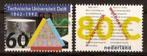 Nederland NVPH nr 1515/6 postfris 150 jaar TU Delft 1992, Postzegels en Munten, Postzegels | Nederland, Verzenden, Na 1940, Postfris