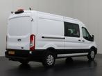 Ford Transit 2.0TDCi 130PK L3H2 Dubbele Cabine 7-Persoons |, Navigatiesysteem, Stof, Gebruikt, 4 cilinders