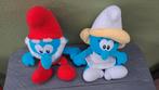 Smurfin en grote smurf knuffel pluche 2016, Verzamelen, Smurfen, Ophalen of Verzenden, Zo goed als nieuw, Poppetje, Figuurtje of Knuffel