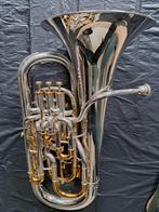 EUPHONIUM, als nieuw en gecompenseerd, Ophalen of Verzenden, Zo goed als nieuw, Koperblazer, Met koffer of draagtas