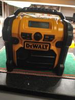 DeWalt Bouwradio met Accu en Lader, Ophalen of Verzenden, Gebruikt
