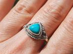 Vanoli 925 zilveren ring met turquoise maat 19 en 19,5, Sieraden, Tassen en Uiterlijk, Ringen, Daiva1973@hotmail.com, Vanoli, Blauw