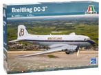 1:72   Breitling DC-3  -  Italeri, Hobby en Vrije tijd, Modelbouw | Vliegtuigen en Helikopters, Nieuw, Ophalen of Verzenden, Vliegtuig