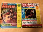 2 x Hit Parader vintage US muziek tijdschrift Elton John, Ophalen of Verzenden, Gelezen, Algemeen