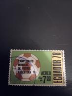 Ecuador Postzegel WK Voetbal 1978, Postzegels en Munten, Ophalen of Verzenden