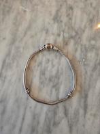 Pandora armband, zilver, gemerkt Pandora en 925, 19 cm, Ophalen of Verzenden, Zo goed als nieuw, Zilver, Zilver