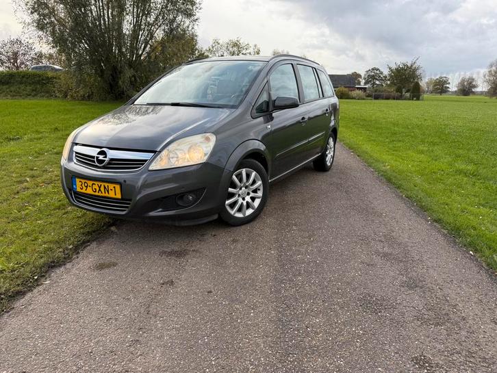Opel Zafira 2.2 2008Grijs nwapk trekhaak koopje! 7 personen!, Auto's, Opel, Bedrijf, Benzine, D, MPV, Handgeschakeld, Origineel Nederlands