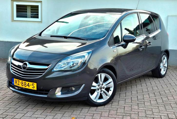 Opel Meriva 1.4 COSMO Turbo 88KW 2016 Grijs/INRUIL MOGELIJK, Auto's, Opel, Bedrijf, Meriva, ABS, Achteruitrijcamera, Airbags, Airconditioning