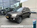 KIA Sportage 2.0 2WD EXECUTIVE airco ,, Auto's, Kia, 1442 kg, Zwart, 4 cilinders, Bruin