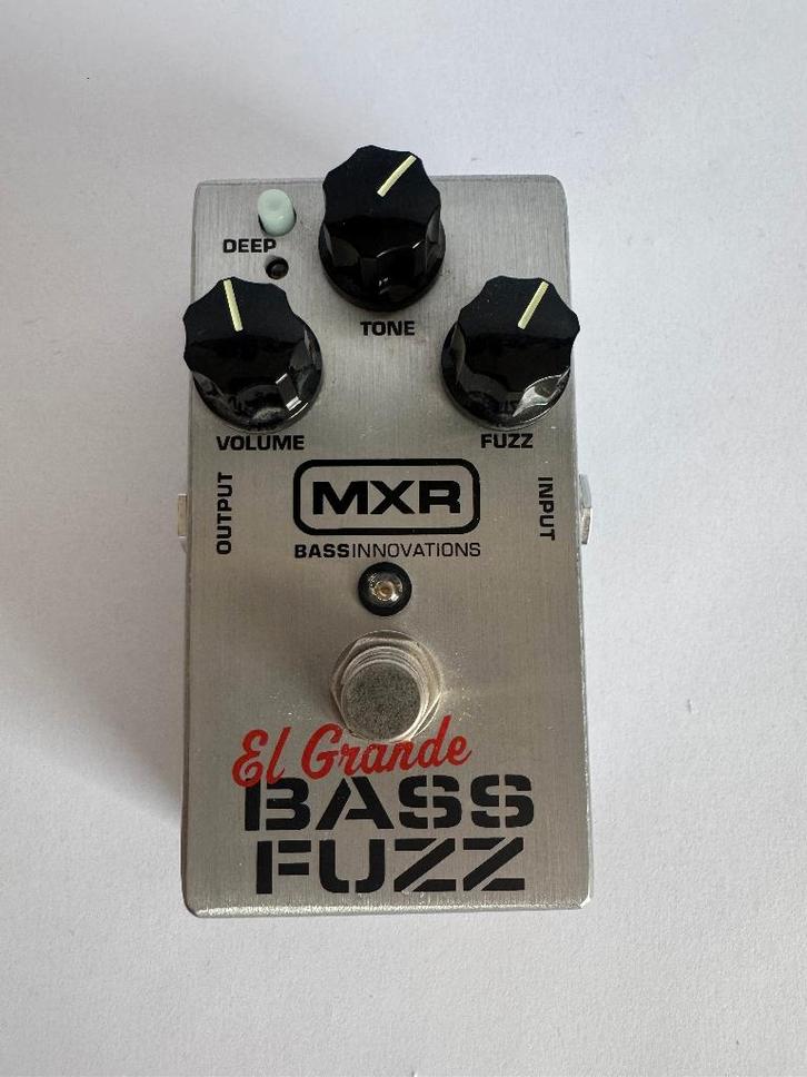 MXR El Grande Bass Fuzz, Muziek en Instrumenten, Effecten, Zo goed als nieuw, Distortion, Overdrive of Fuzz, Ophalen of Verzenden