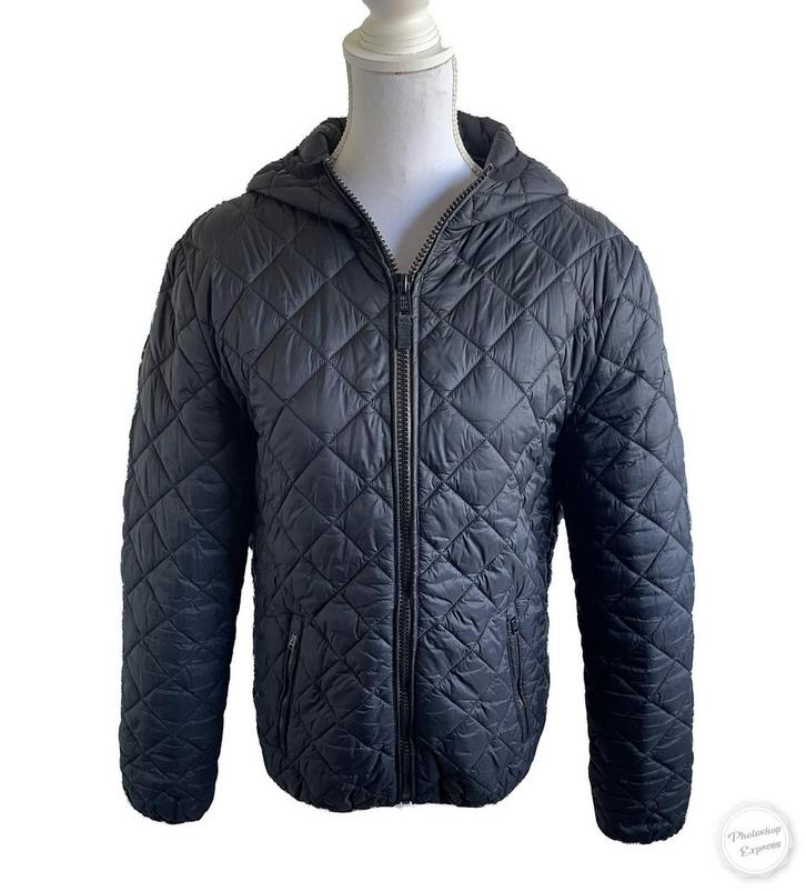 Mooie tussenjas van Hallinger M, Kleding | Heren, Jassen | Winter, Gedragen, Maat 48/50 (M), Zwart, Ophalen of Verzenden