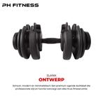 PH Fitness Premium Verstelbare Dumbbell Set 24 kg – 15-in-1, Ophalen, PH Fitness, Nieuw, Info@phfitness.nl