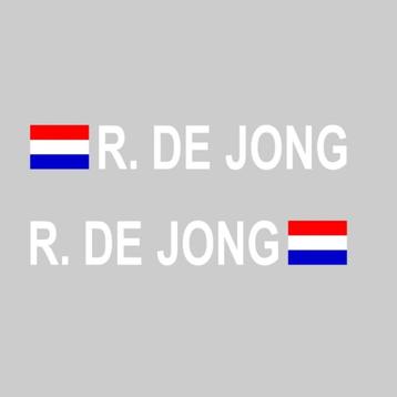 Rally Stickerset voor op de achterste zijruitjes beschikbaar voor biedingen