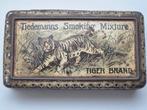 Tiedemanns Smoking Mixture Tiger Brand tabak blik, Verzamelen, Ophalen of Verzenden, Gebruikt, Overige, Overige merken