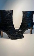 Josh V leren laarsjes maat 38, Ophalen of Verzenden, Zo goed als nieuw, Zwart, Lage of Enkellaarzen