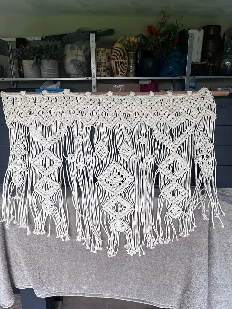 Mooie Macramé Wanddecoratie, Ophalen, Zo goed als nieuw