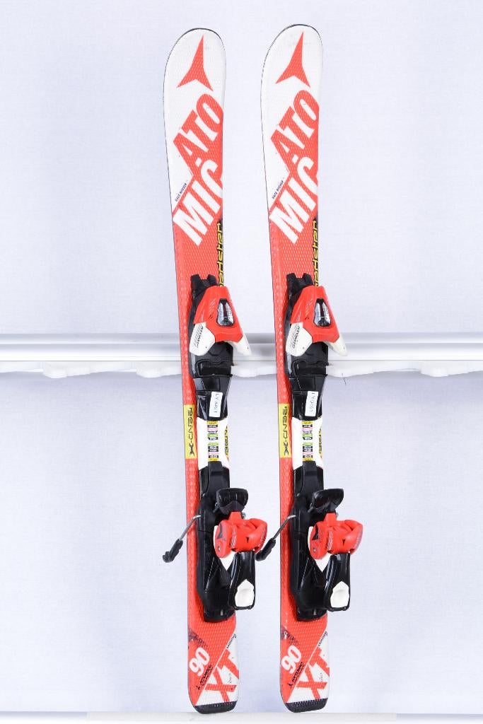 80 kinder ski's ATOMIC REDSTER Jr. white/red, Sport en Fitness, Skiën en Langlaufen, Gebruikt, 100 tot 140 cm, Ophalen of Verzenden