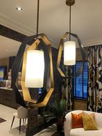 EICHHOLTZ | CHANDELIER SANTOS DOUBLE, Huis en Inrichting, Lampen | Hanglampen, Ophalen, Nieuw, Art Deco, Metaal