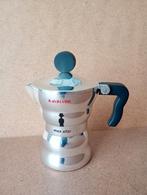 Alessi Moka Percolator 1 kops Aluminium Glans, Ophalen of Verzenden