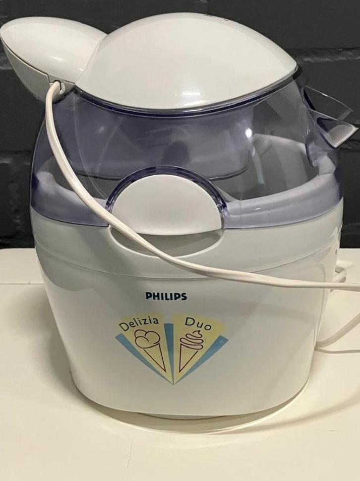 Te Koop: IJsmachine Philips z.g.a.n., Huis en Inrichting, Keuken | Keukenbenodigdheden, Zo goed als nieuw, Ophalen of Verzenden