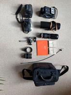 Konica Autoreflex T, analoge SLR camera met accesoires, Ophalen, Zo goed als nieuw, Spiegelreflex, Konica