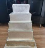 Vierkante bakpannen, PME en Wilton, Ophalen of Verzenden, Gebruikt, Taarten, Bakvorm