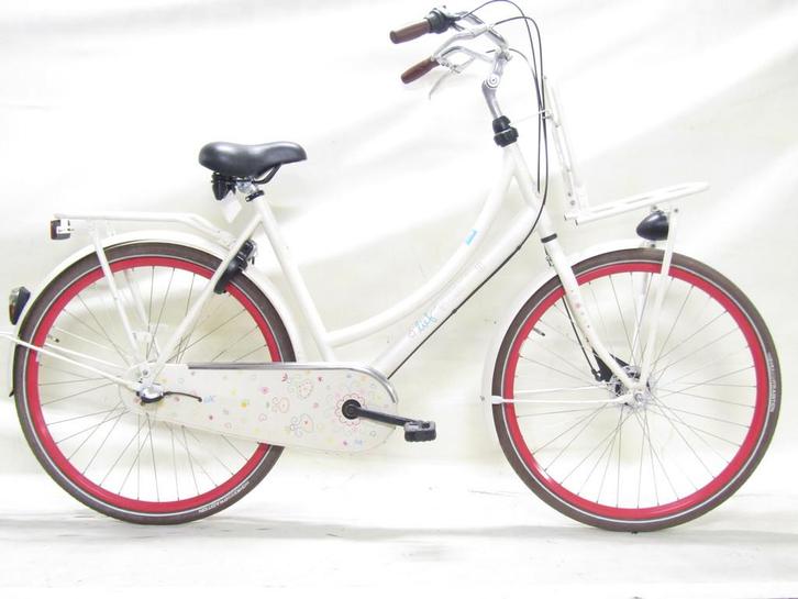 Cortina Lief wit dames 57cm 28inch, Fietsen en Brommers, Fietsen | Dames | Damesfietsen, Gebruikt, Overige merken, Versnellingen