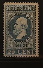 Nederland 1913 Jubileum 25ct NVPH 96 ongestempeld, Postzegels en Munten, Postzegels | Nederland, T/m 1940, Verzenden, Postfris