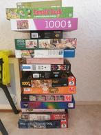 Grote Puzzel Collectie - Diverse Merken & Afbeeldingen, Ophalen, 500 t/m 1500 stukjes, Gebruikt, Legpuzzel