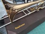VINCENT BACH STRADIVARIUS  TROMBONE 3B BORING ,ORGINELE KOFF, Ophalen of Verzenden, Zo goed als nieuw, Tenor