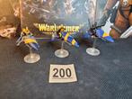 Warhammer Aeldari Eldar, Shining Spears Jet Riders, Ophalen of Verzenden, Zo goed als nieuw, Warhammer, Figuurtje(s)
