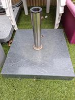 Parasolvoet Zware Parasolvoet graniet Parasolvoet Betonparas, Tuin en Terras, Parasols, Ophalen, Zo goed als nieuw, Minder dan 1 meter