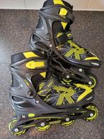 Roces skates zwart/geel maat 38 tm 41, Sport en Fitness, Skeelers, Roces, Inline skates 4 wielen, Zo goed als nieuw, Ophalen