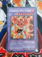 Elemental HERO Inferno - Secret Rare PP02 Premium Pack - YGO, Hobby en Vrije tijd, Verzamelkaartspellen | Yu-gi-Oh!, Ophalen of Verzenden